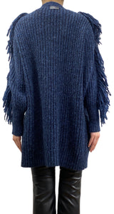 Sweater Abierto Azul