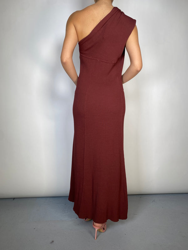 Vestido Asimétrico Rib