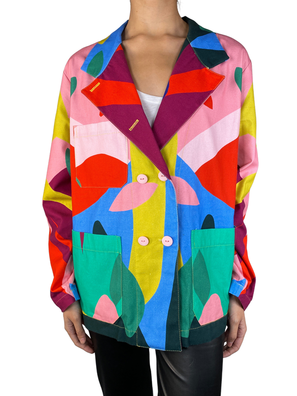 Blazer Estampado