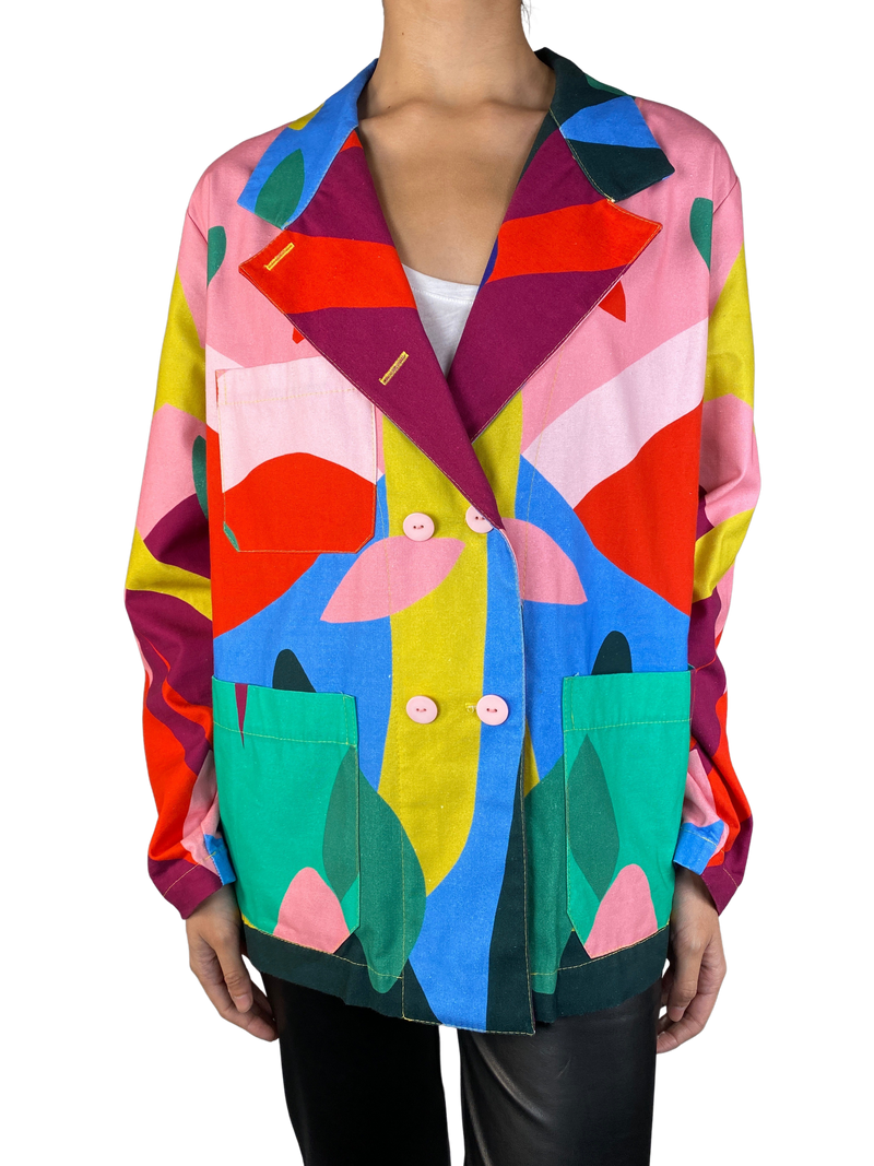 Blazer Estampado