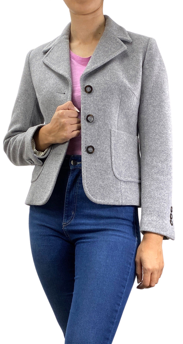 Blazer Gris Lana