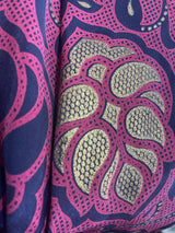 Vestido Seda Estampado