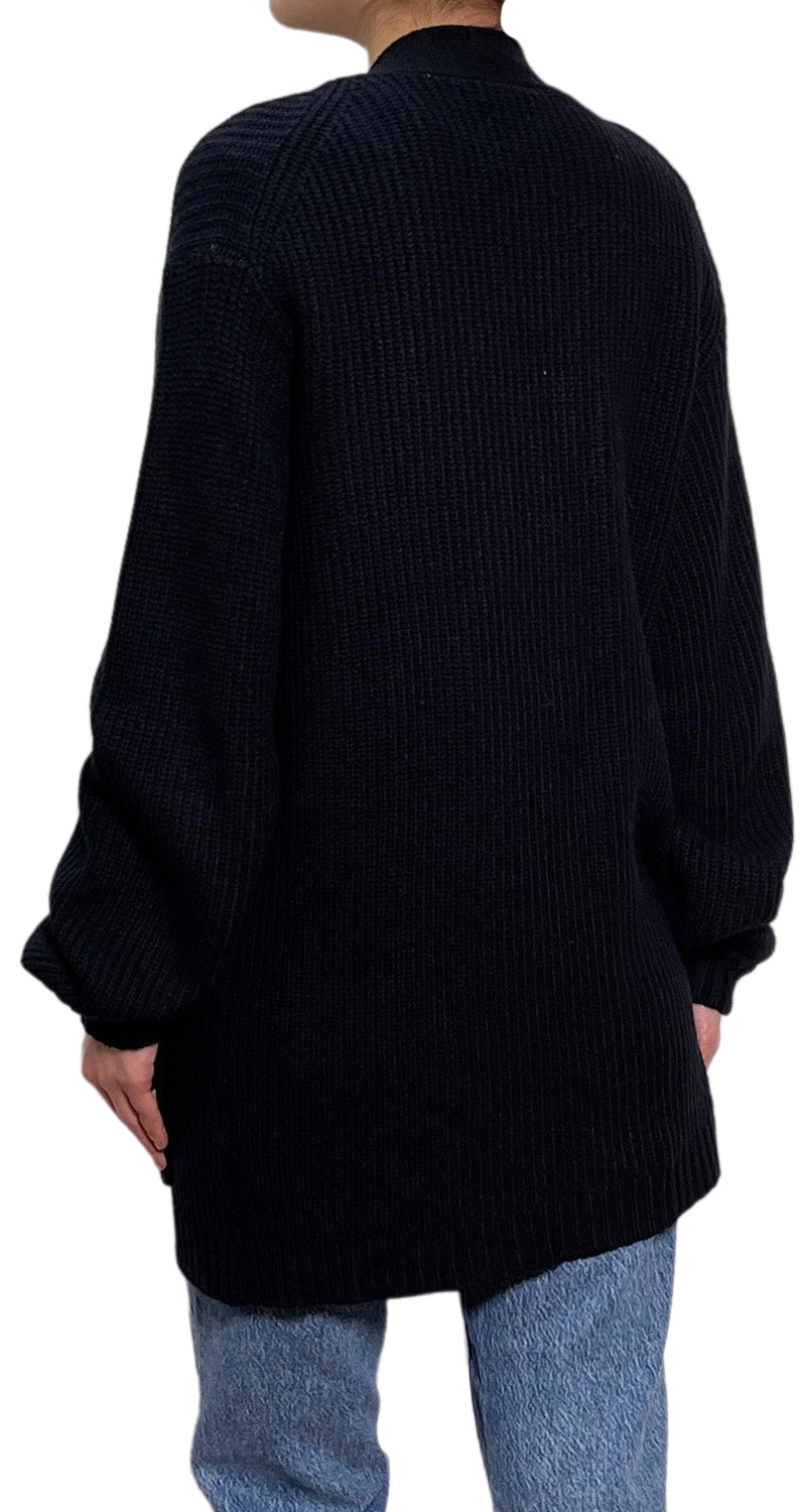 Cardigan Alpine Long Ebony