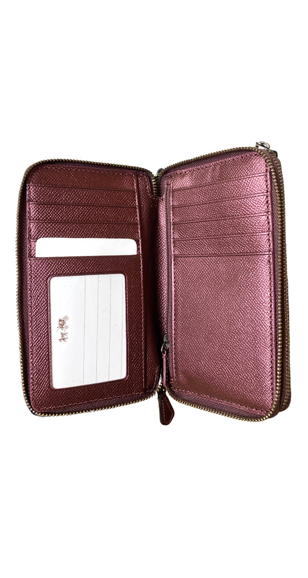 Billetera Glitter Morado
