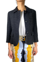 Chaqueta Lana Negra