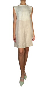 Vestido Mini Beige