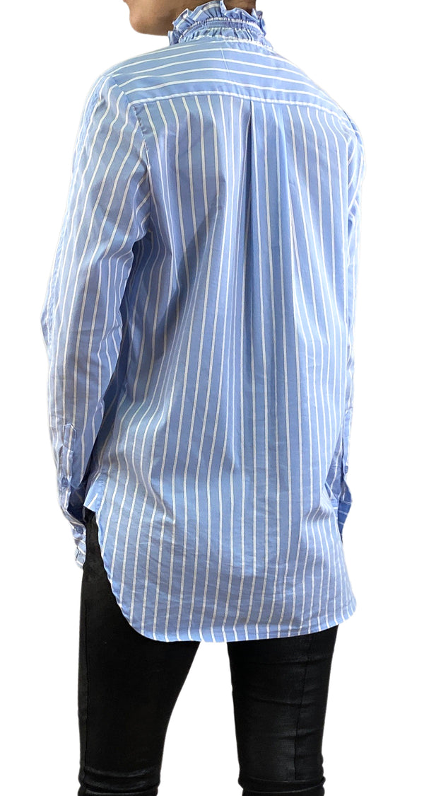 Blusa Azul a Rayas