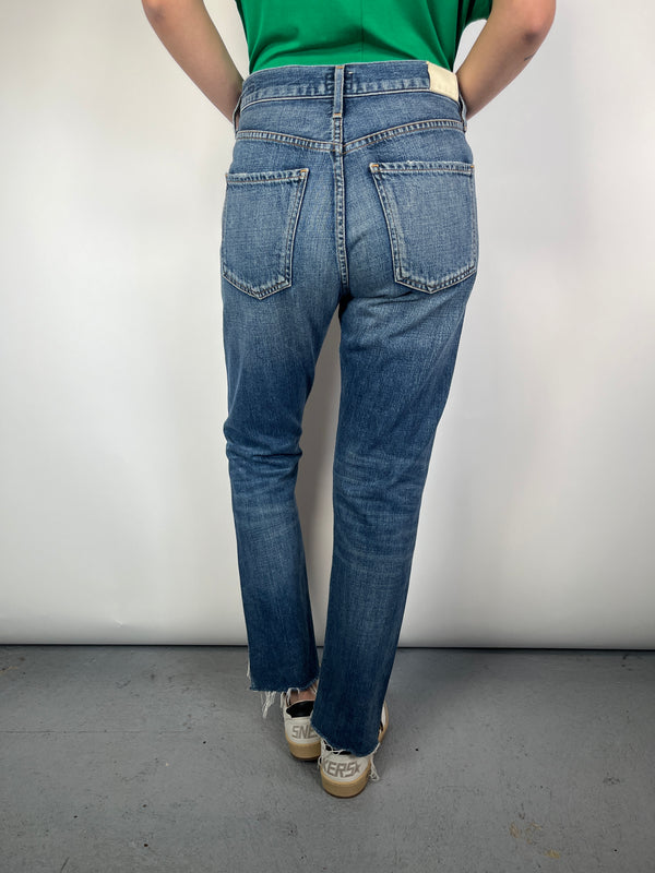 Jeans Liya Hi-Lo Hem Classic Fit