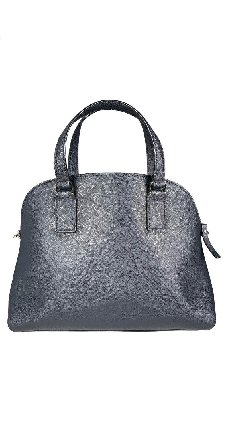 Cartera Cuero Negro