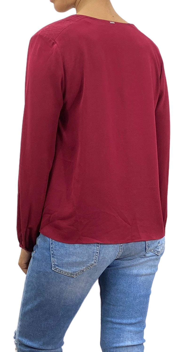 Blusa Burdeo