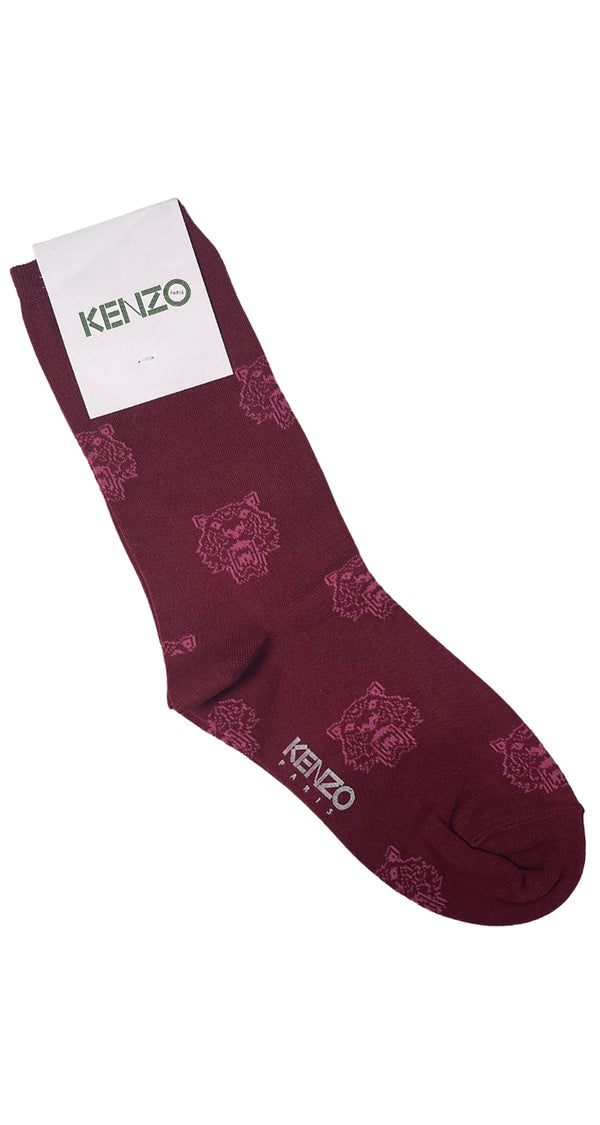 Calcetines Unisex Tiger Burdeo Kenzo by Magma