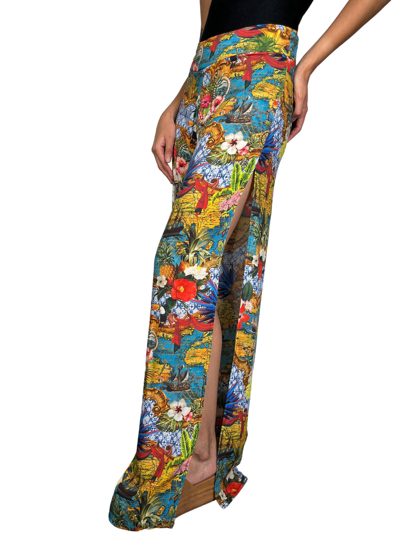 Pantalón Viscosa Multicolor