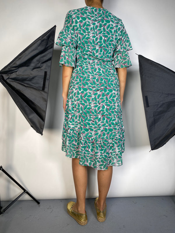 Vestido Vuelos Estampado