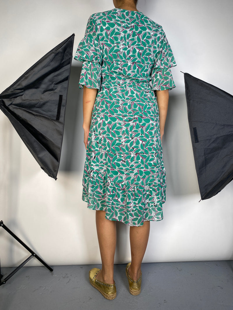 Vestido Vuelos Estampado