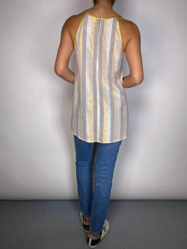 Blusa Fibras Metalizadas