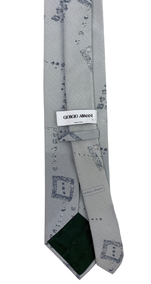 Corbata Seda Gris
