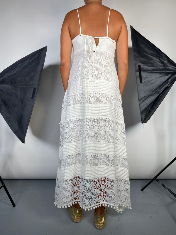 Vestido Wed Maxi Blanco