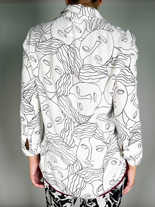 Blusa Viscosa Estampada
