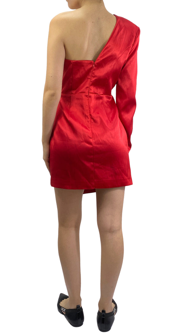 Vestido Asimétrico Rojo