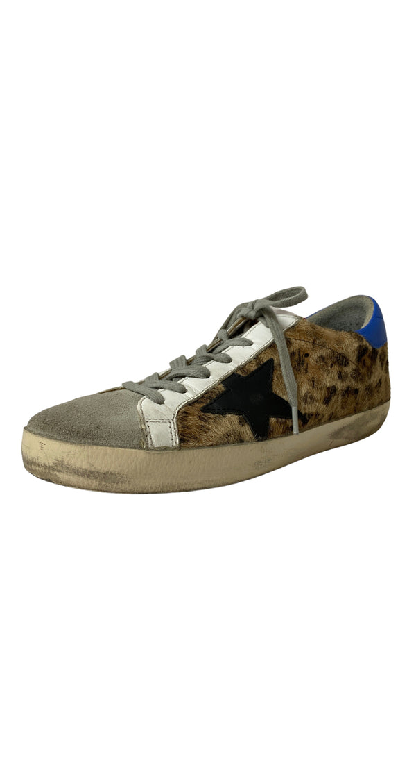 Superstar Leopard Print Sneakers