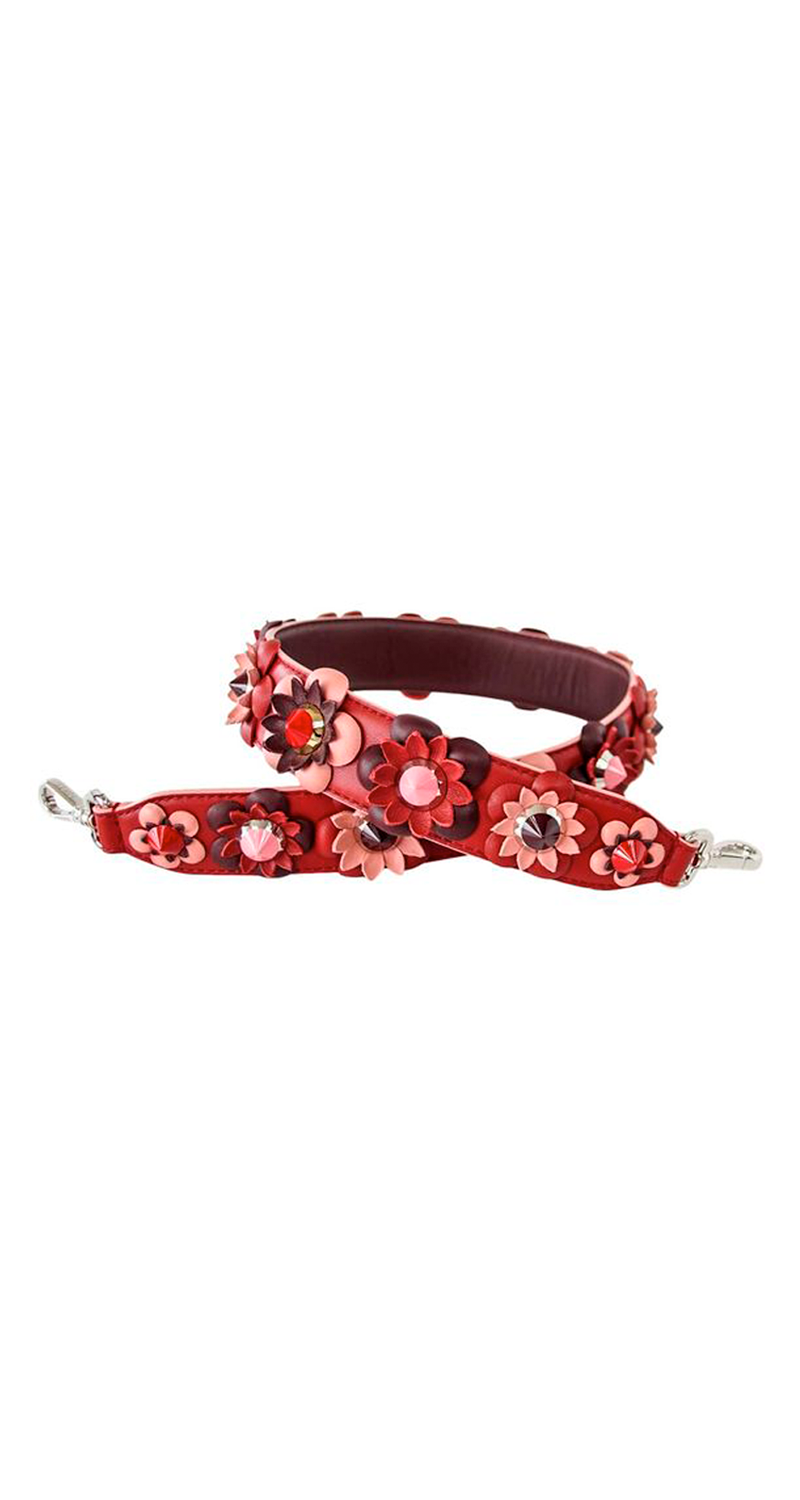 3D Flower Strap Fendi