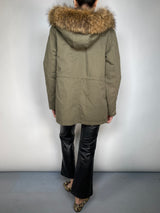 Chaqueta Kay Georgia Mapache Y Marmota