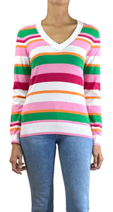 Sweater Multicolor A Rayas