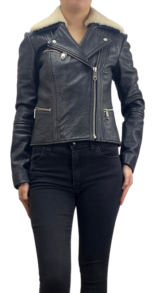 Chaqueta Biker Cuero