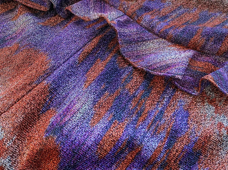 Blusa Multicolor Diseño Metálico