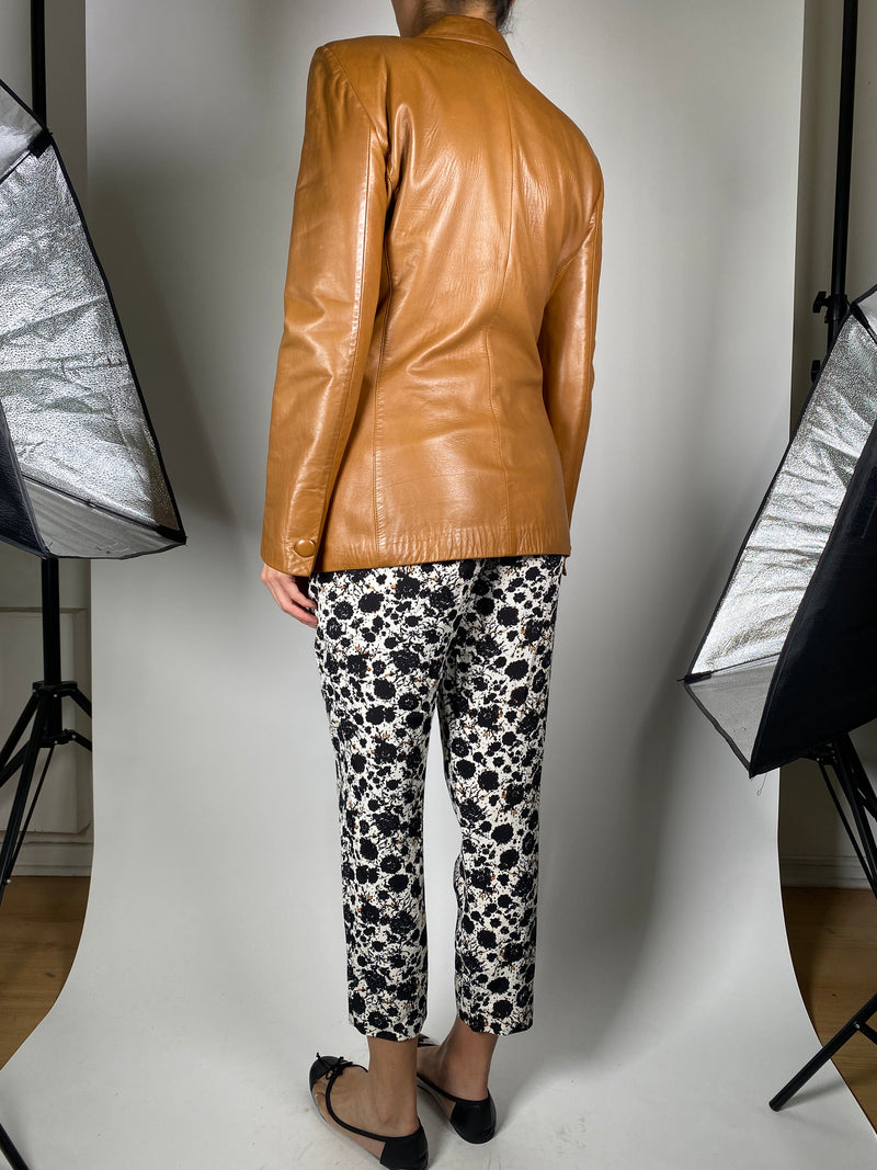 Blazer Cuero Café
