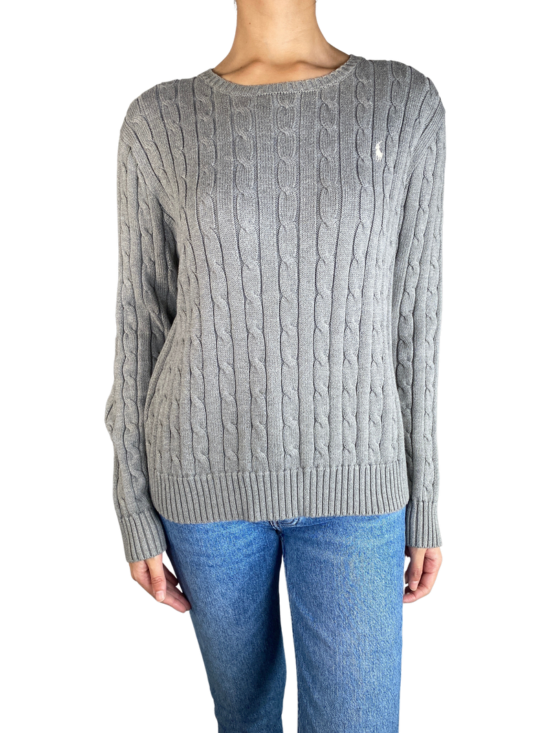 Sweater Gris PLUS SIZE