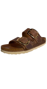 Sandalias Arizona Cuero Café