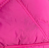 Bolso S Nylon Acolchado Fucsia
