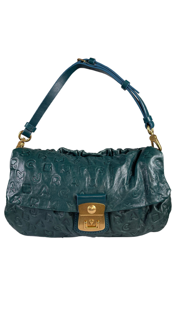 Cartera Verde Azulado