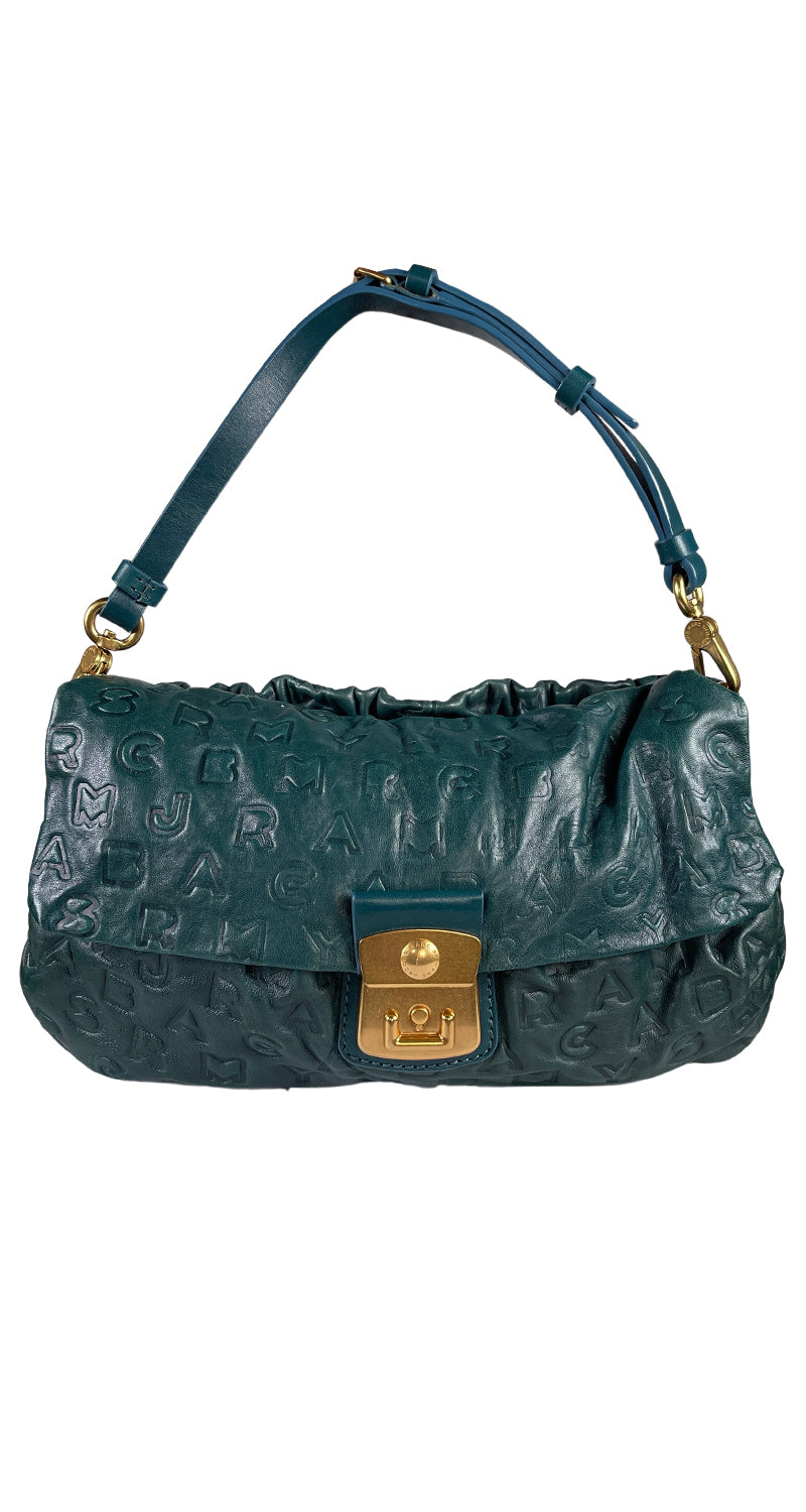 Cartera Verde Azulado