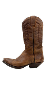 Botas Cafe Cuero
