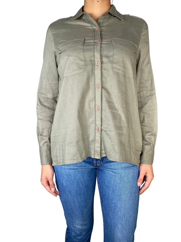 Blusa Verde Militar