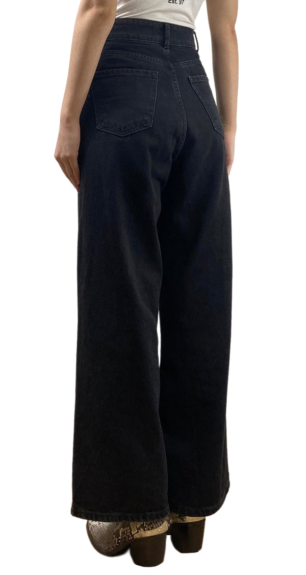 Jeans Palazzo Negro