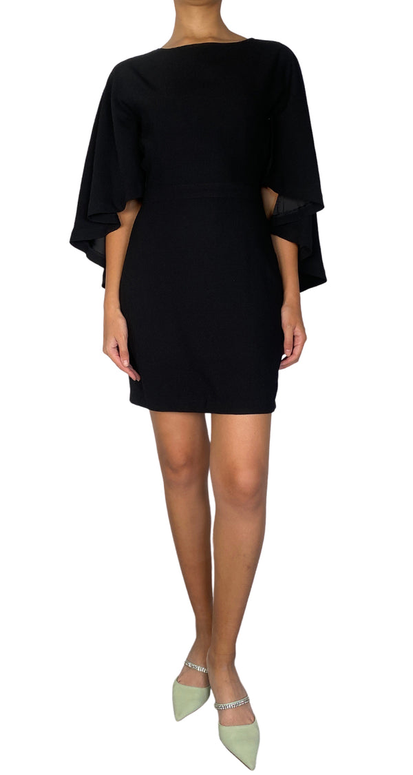 Vestido Con Capa