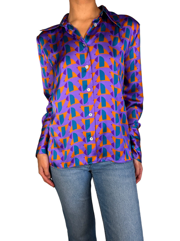 Blusa Satinada