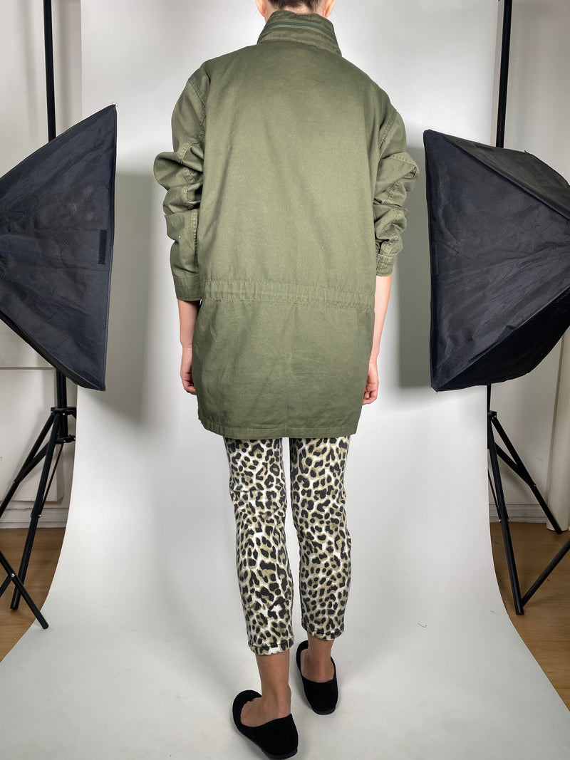 Chaqueta Jeans Verde