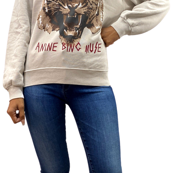 Polerón Beige Tigre Anine Bing Muse ANINE BING – Market People