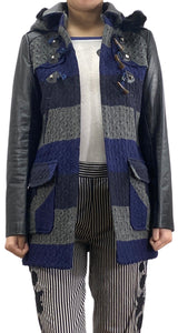 Montgomery Tejido Azul