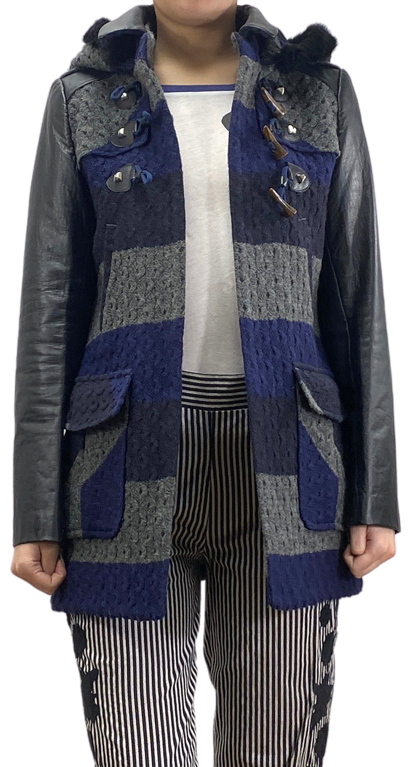 Montgomery Tejido Azul