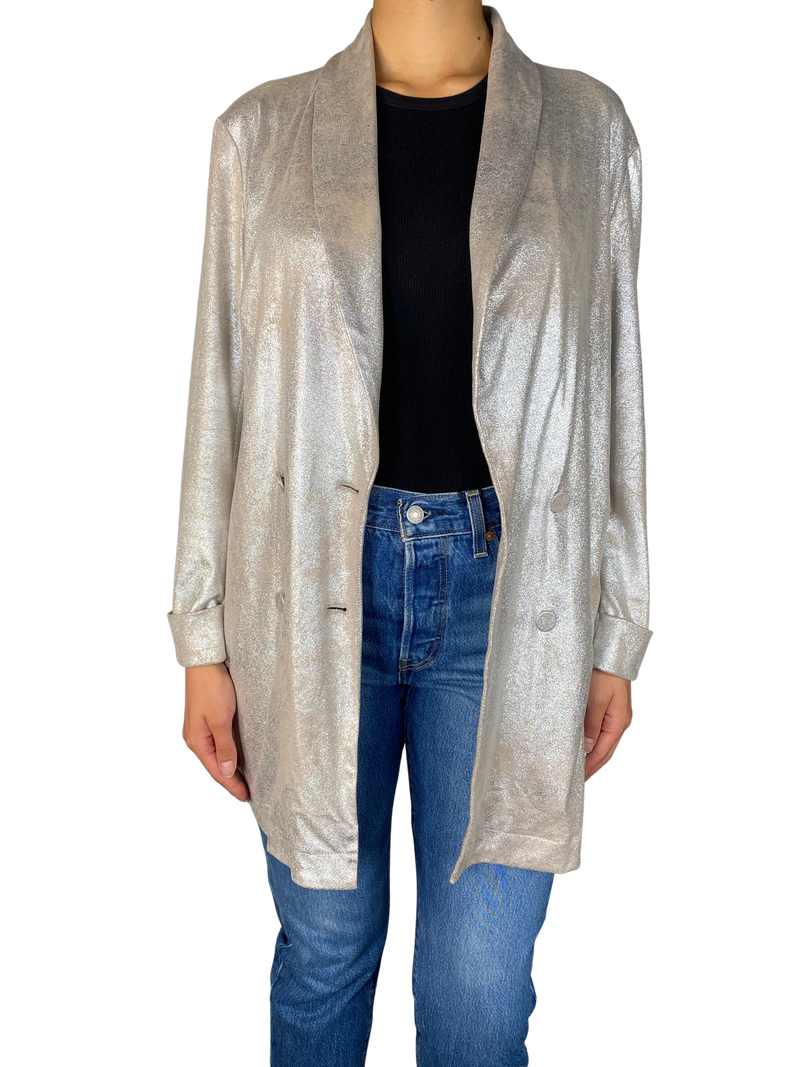 Chaqueta Plateada