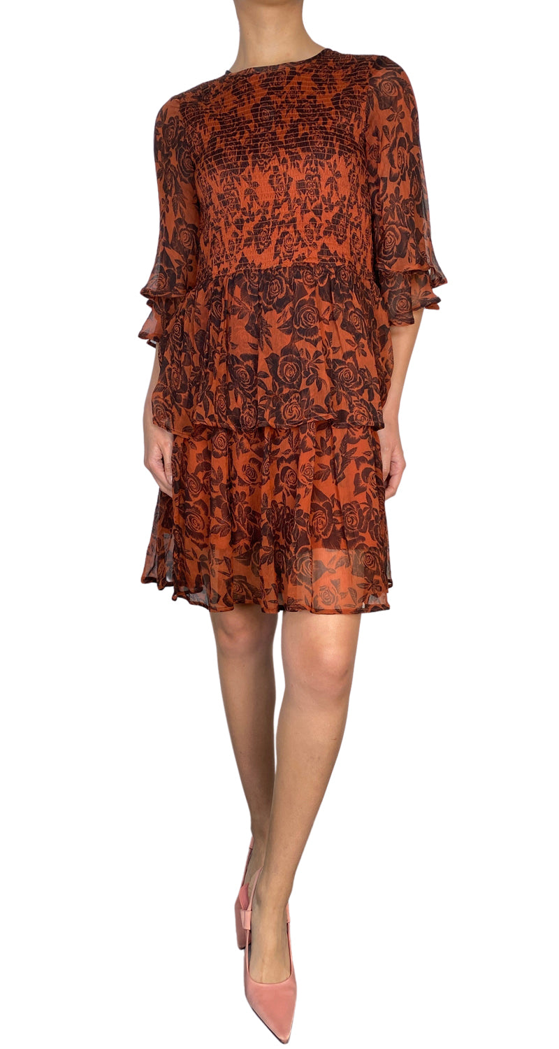 Vestido Vuelos Flores