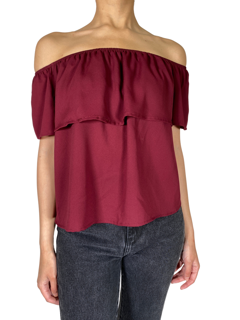 Polera Burdeo