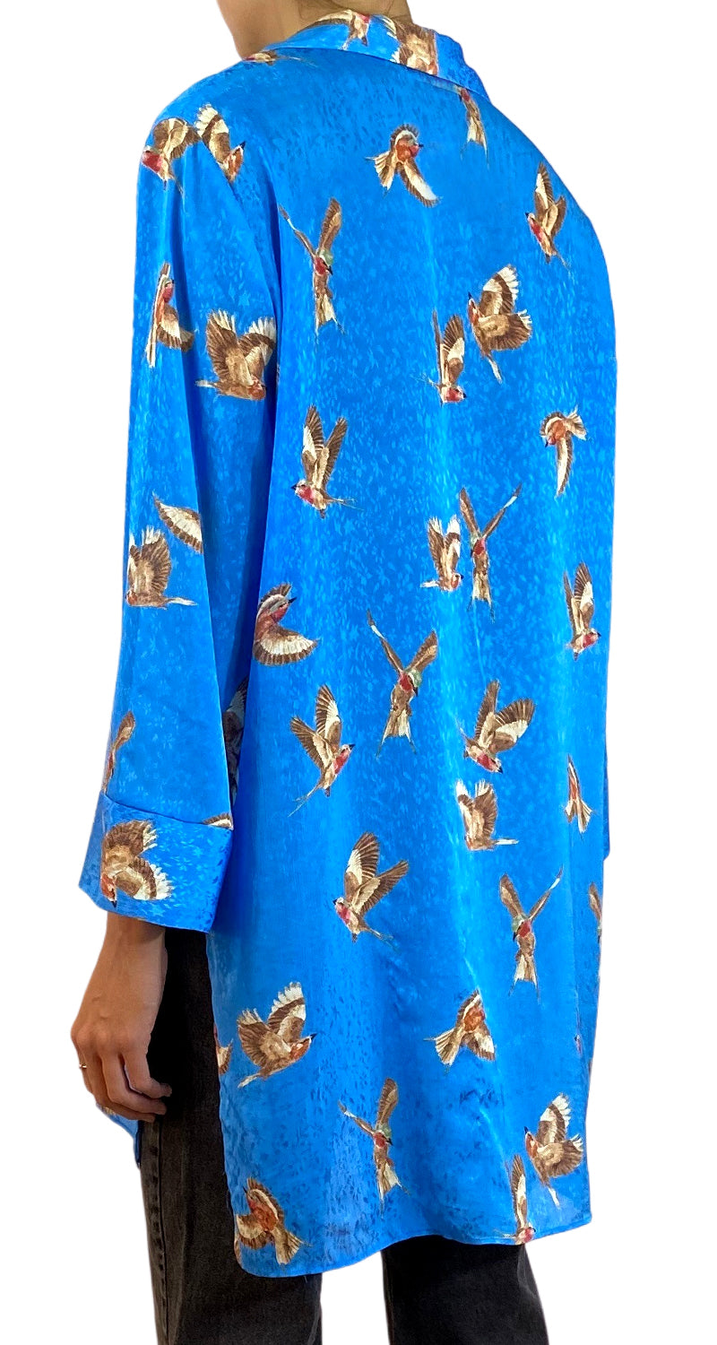 Camisa Larga Aves