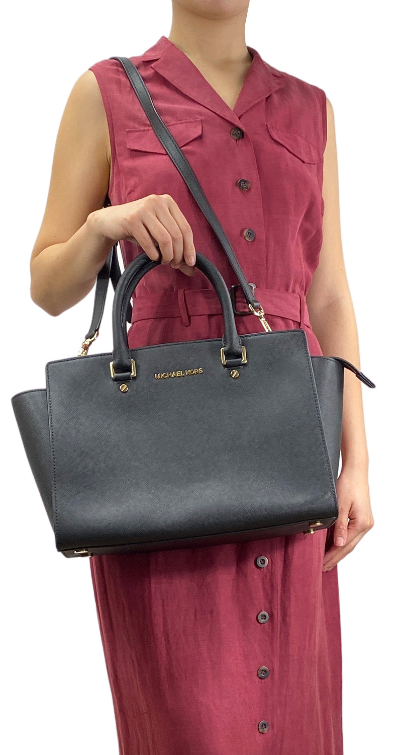 Bolso de Hombro Negro