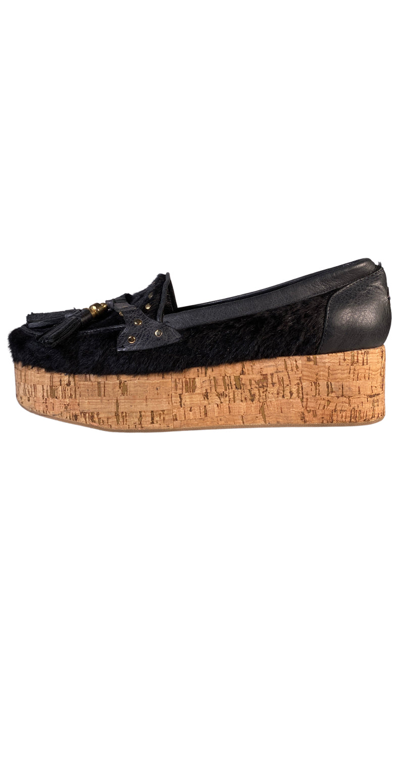 Zapatos Terraplen Borlas